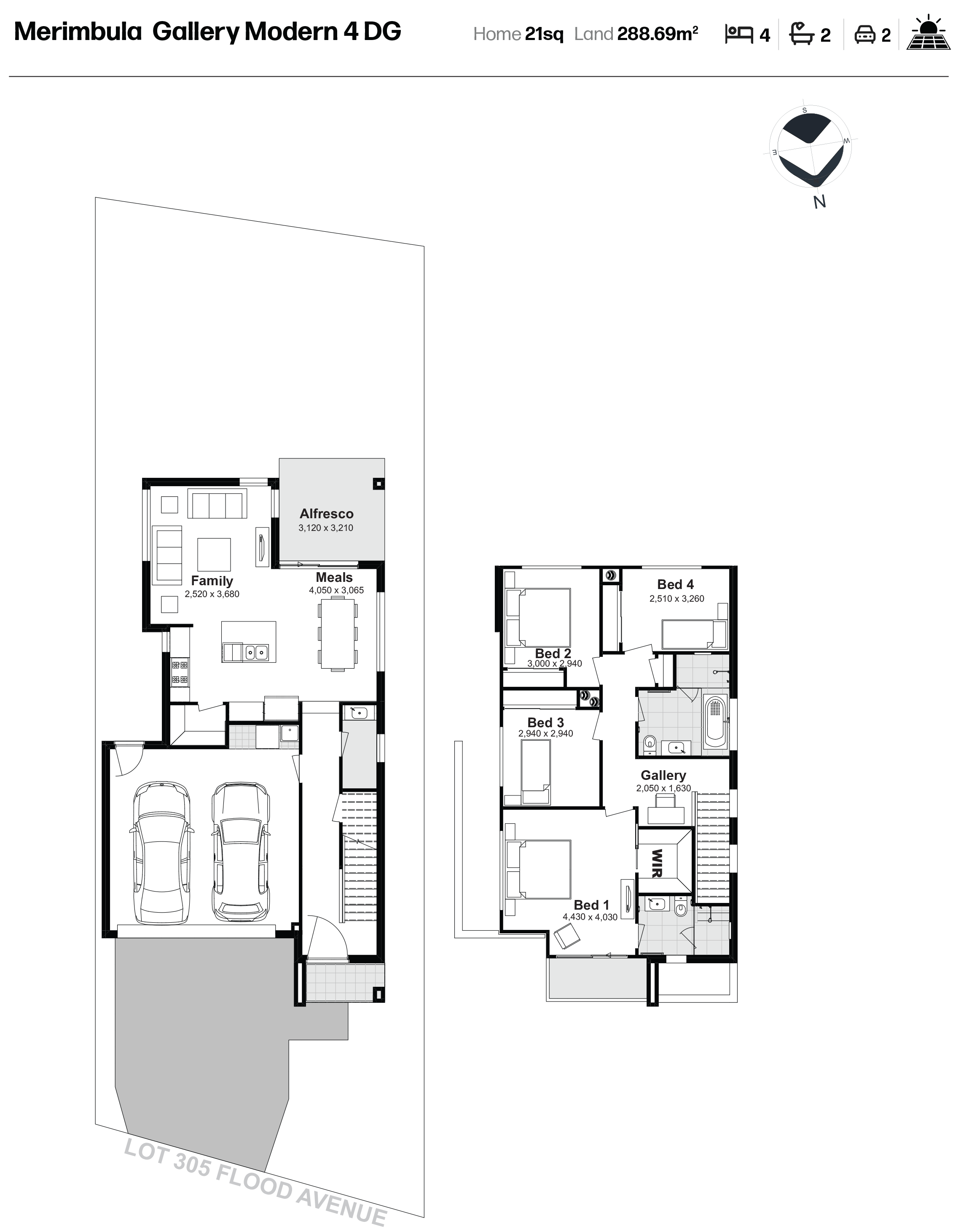 The Groves Estate - Austral - Lot 305 Floorplan