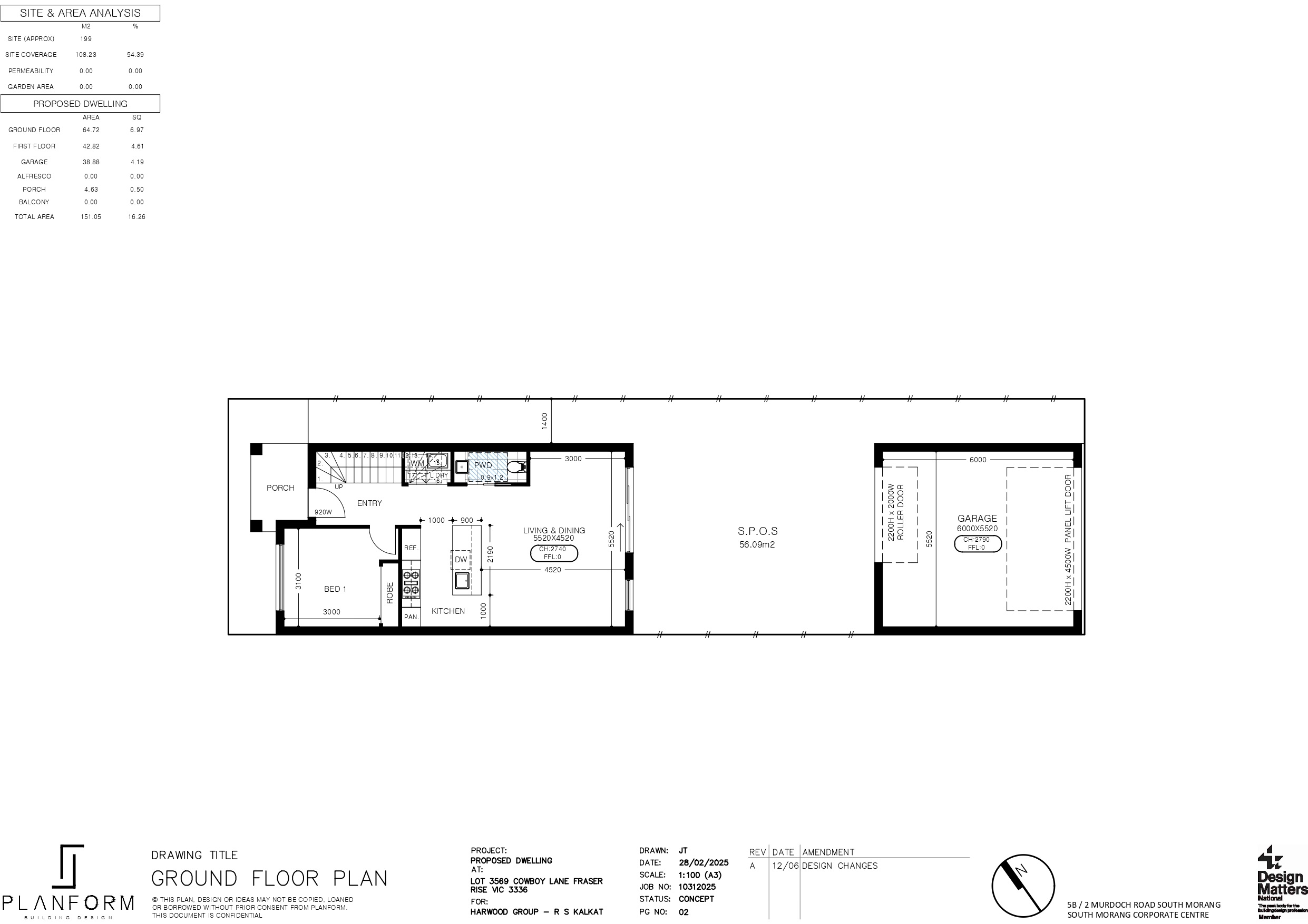 The Ivory Project at Aspire Estate - Fraser Rise - Lot 3569 Floorplan