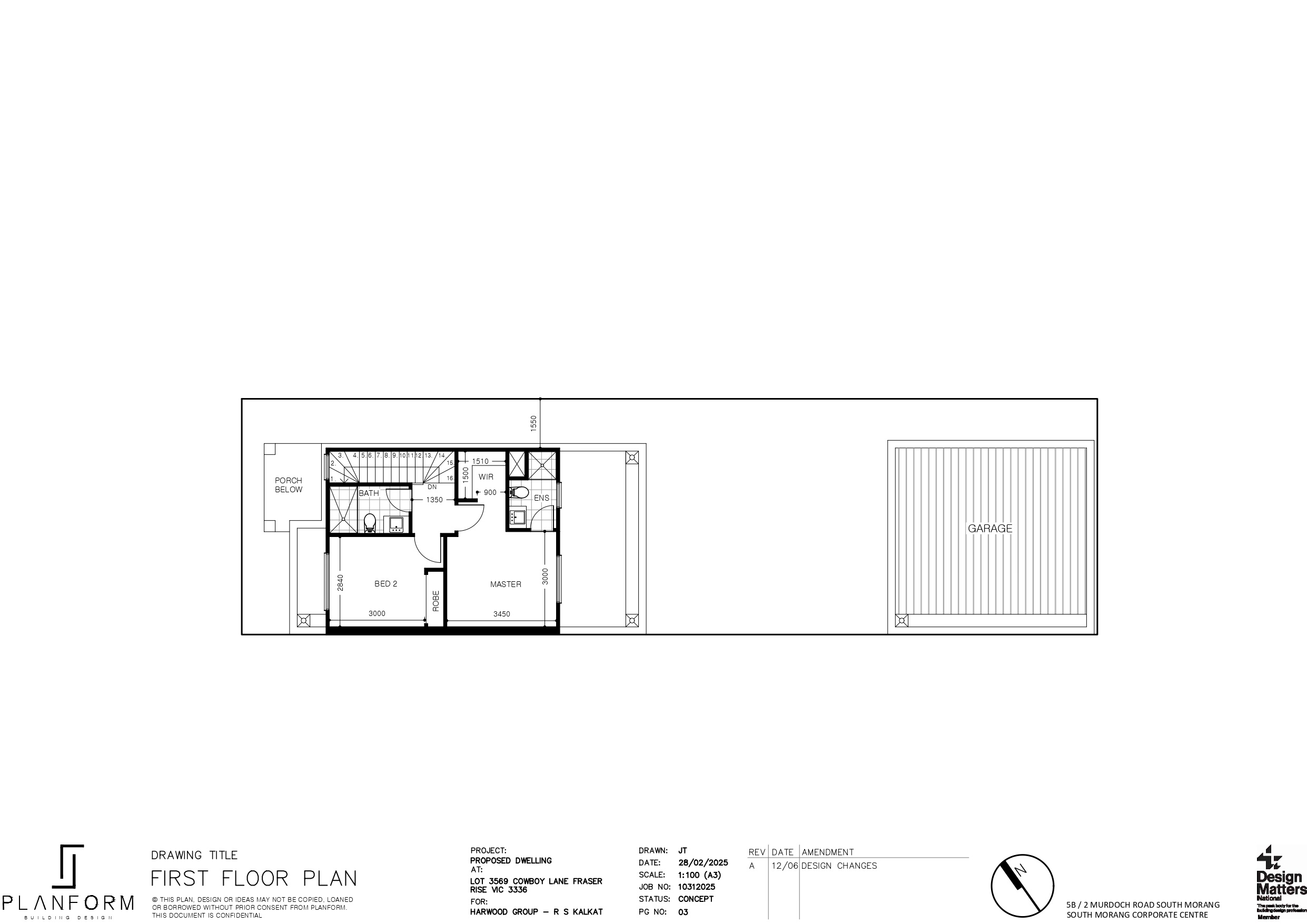 The Ivory Project at Aspire Estate - Fraser Rise - Lot 3569 Floorplan