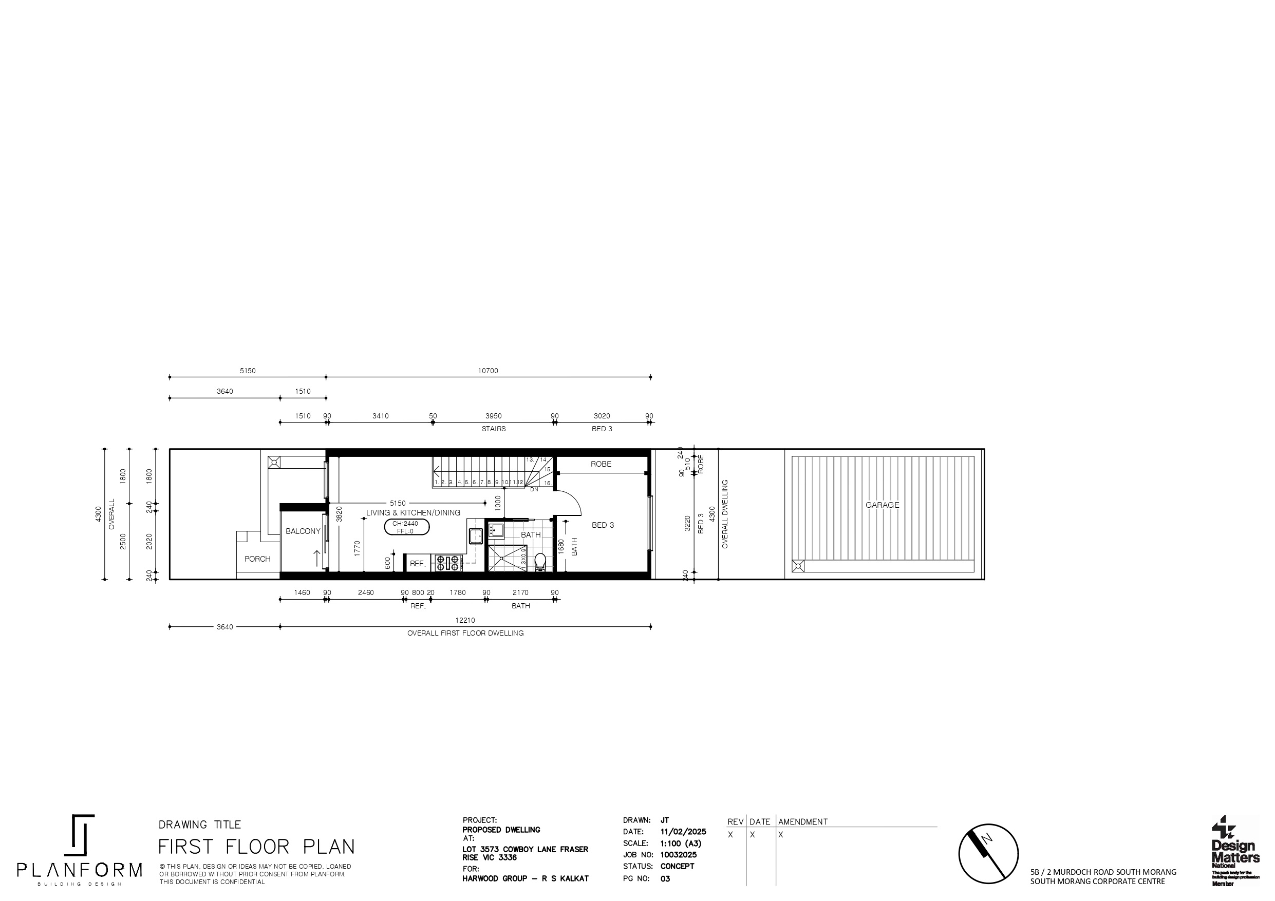 The Ivory Project at Aspire Estate - Fraser Rise - Lot 3573 Floorplan