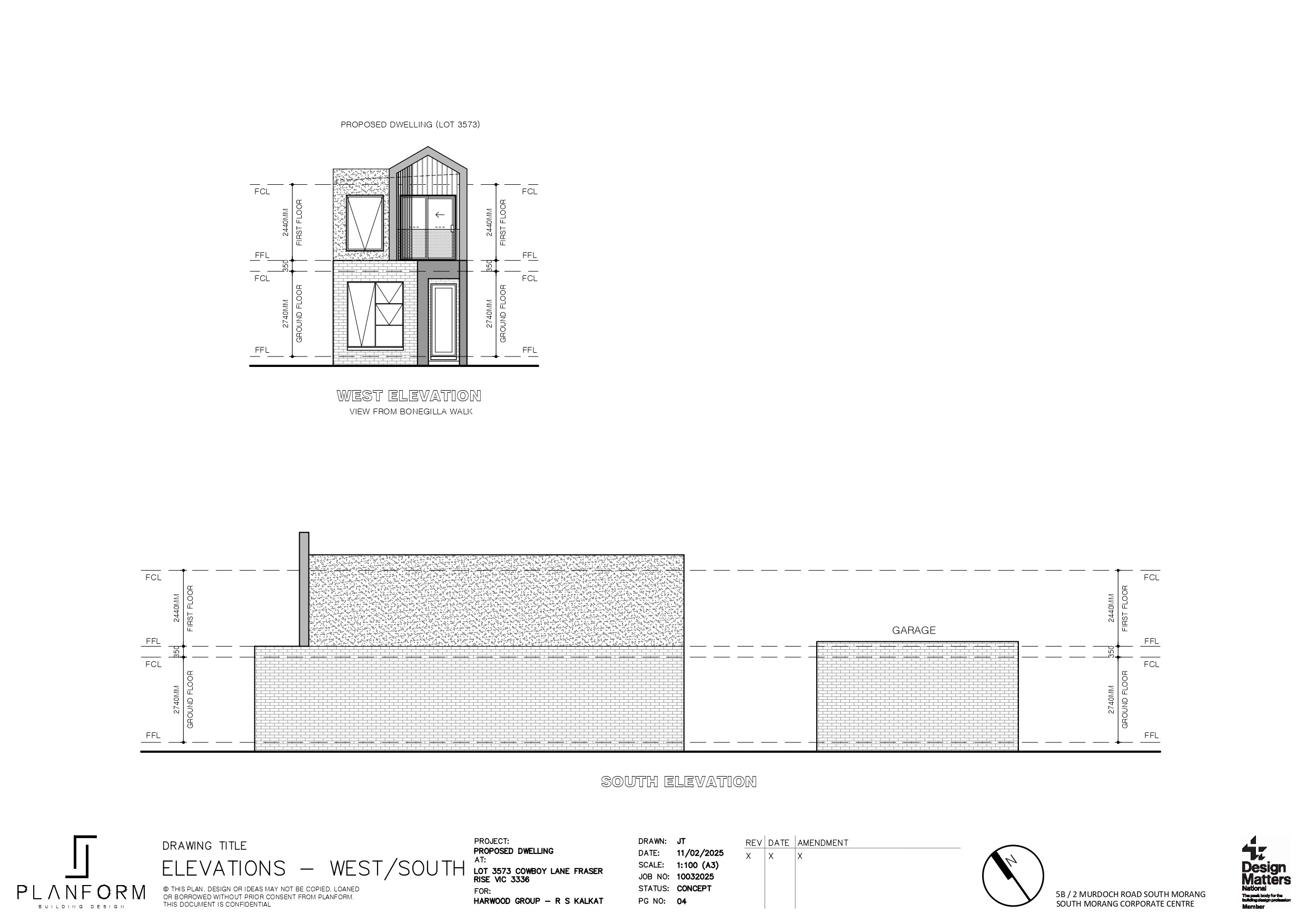 The Ivory Project at Aspire Estate - Fraser Rise - Lot 3573 Floorplan
