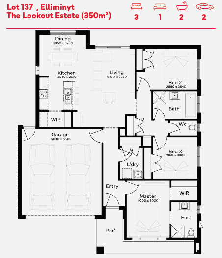 The Lookout Estate - Elliminyt - Lot 137