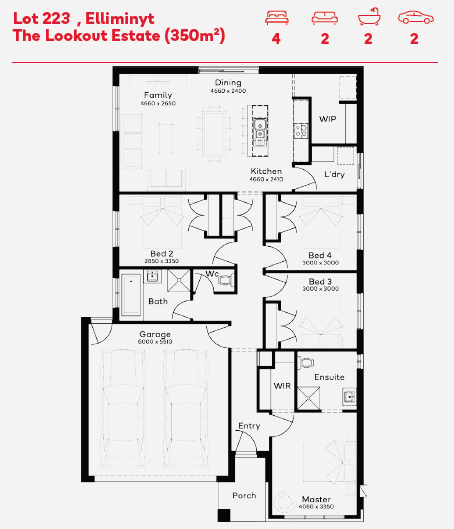 The Lookout Estate - Elliminyt - Lot 223
