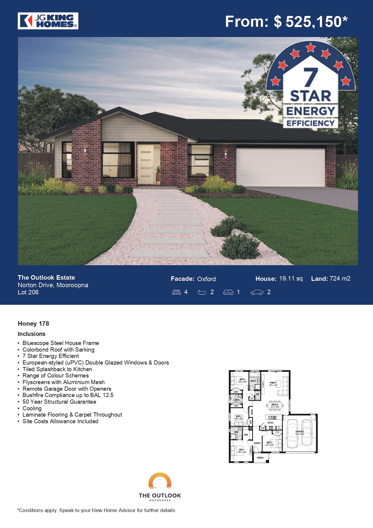 The Outlook Estate - Mooroopna - Lot 206