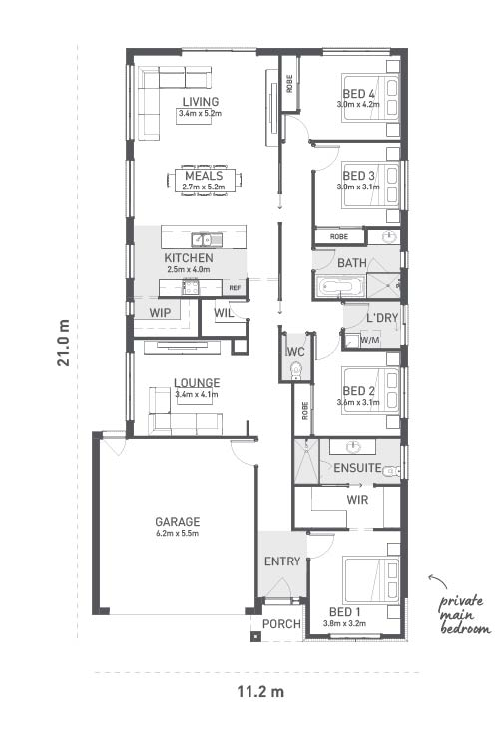 The Point - Point Lonsdale - Lot 2209 Floorplan