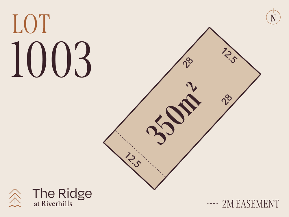 The Ridge at Riverhills Estate - South Morang - Wollert - Lot 1003