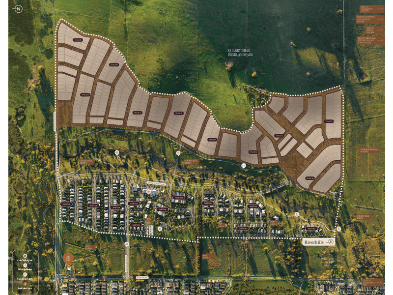 The Ridge at Riverhills Estate - South Morang - Wollert - Lot 1003