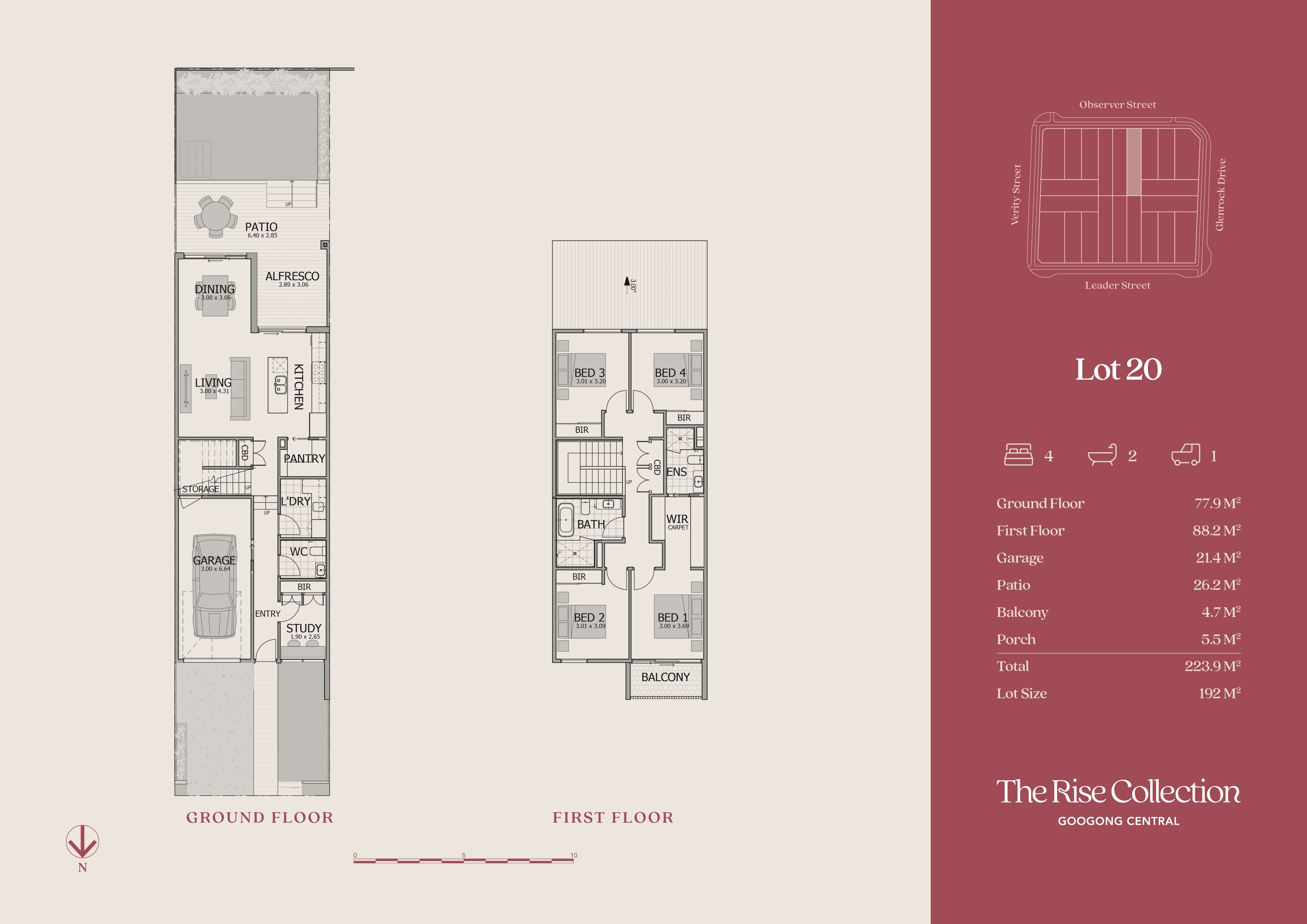 The Rise Collection - Googong - Lot 20 Floorplan