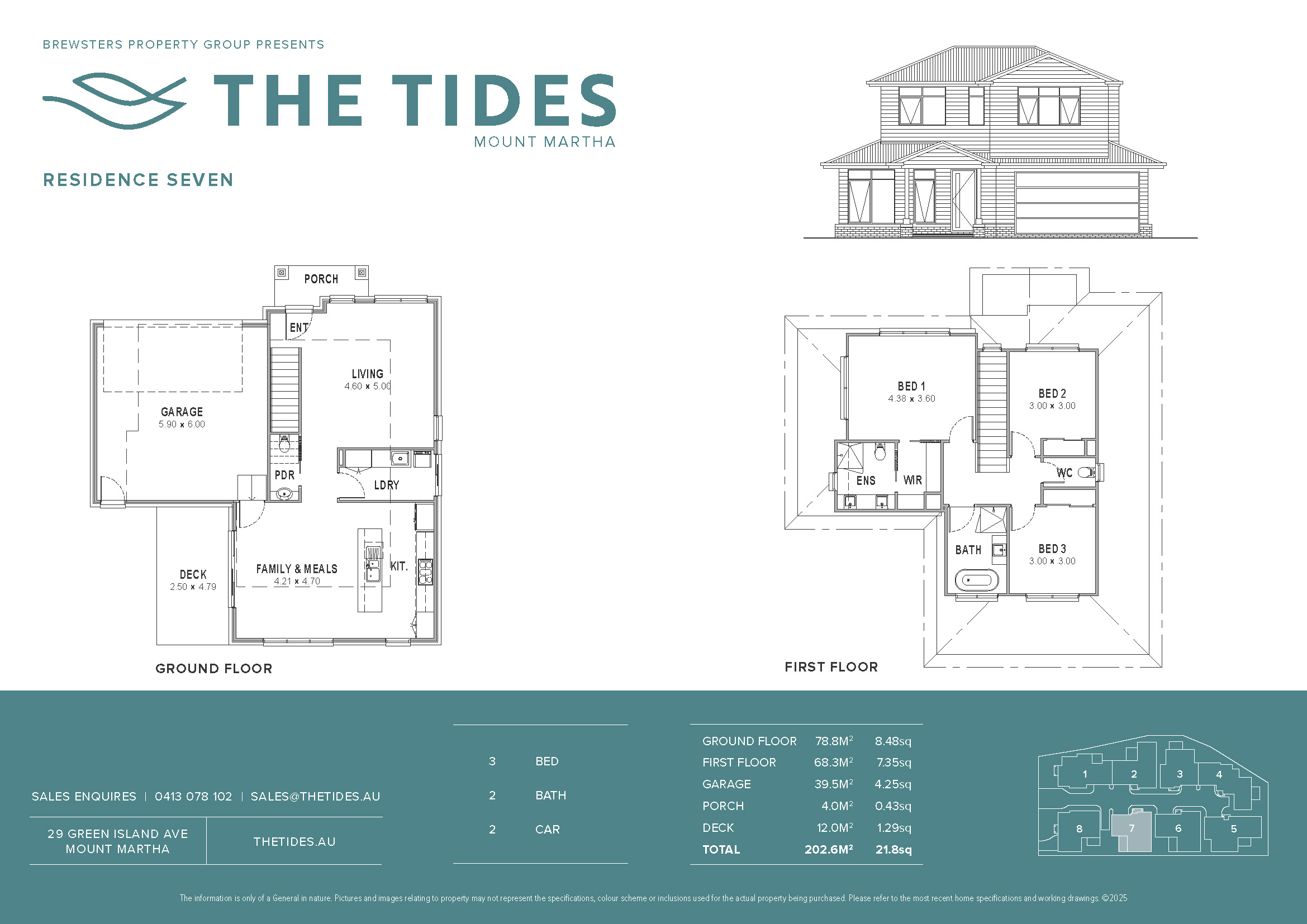 The Tides Townhomes - Mount Martha - Lot 7