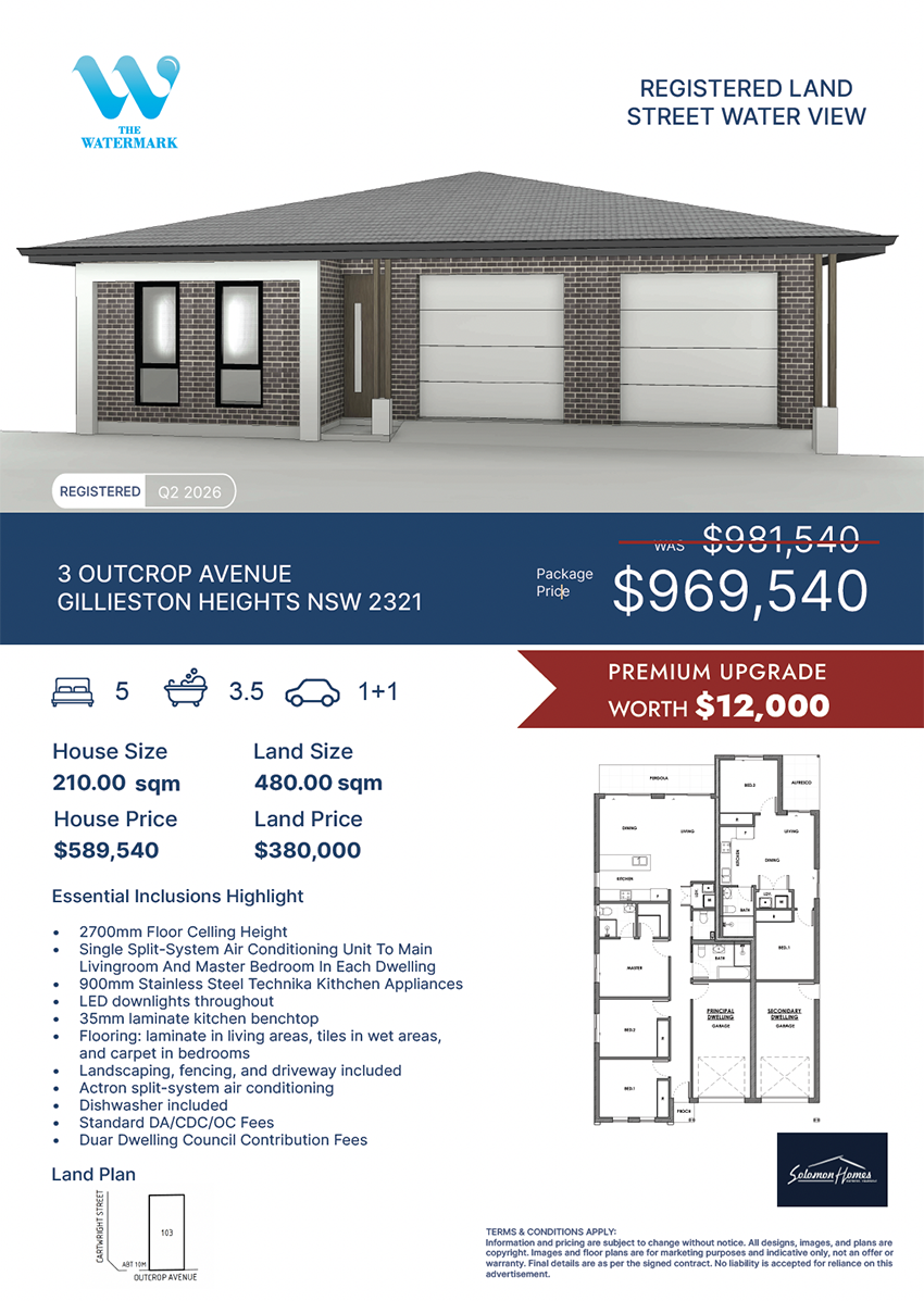 The Watermark Estate - Karuah - Lot 103