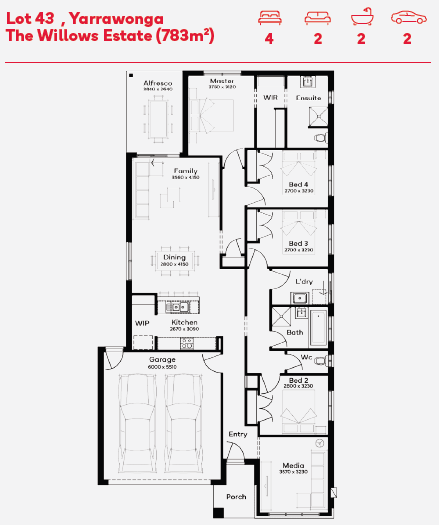 The Willows - Yarrawonga - Lot 43