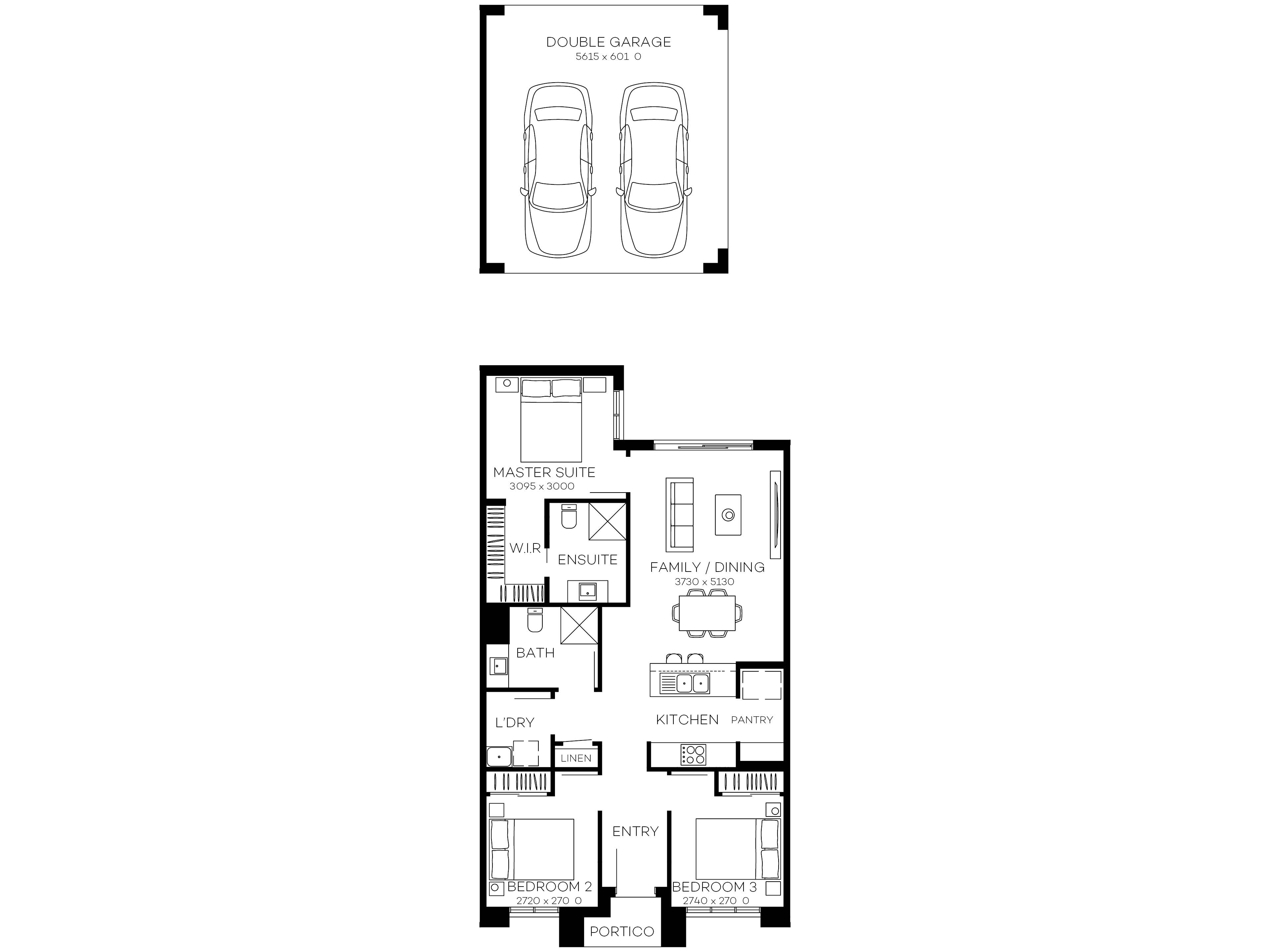 Twenty Two at Providence Estate - South Ripley - Lot Lot 1917 Floorplan