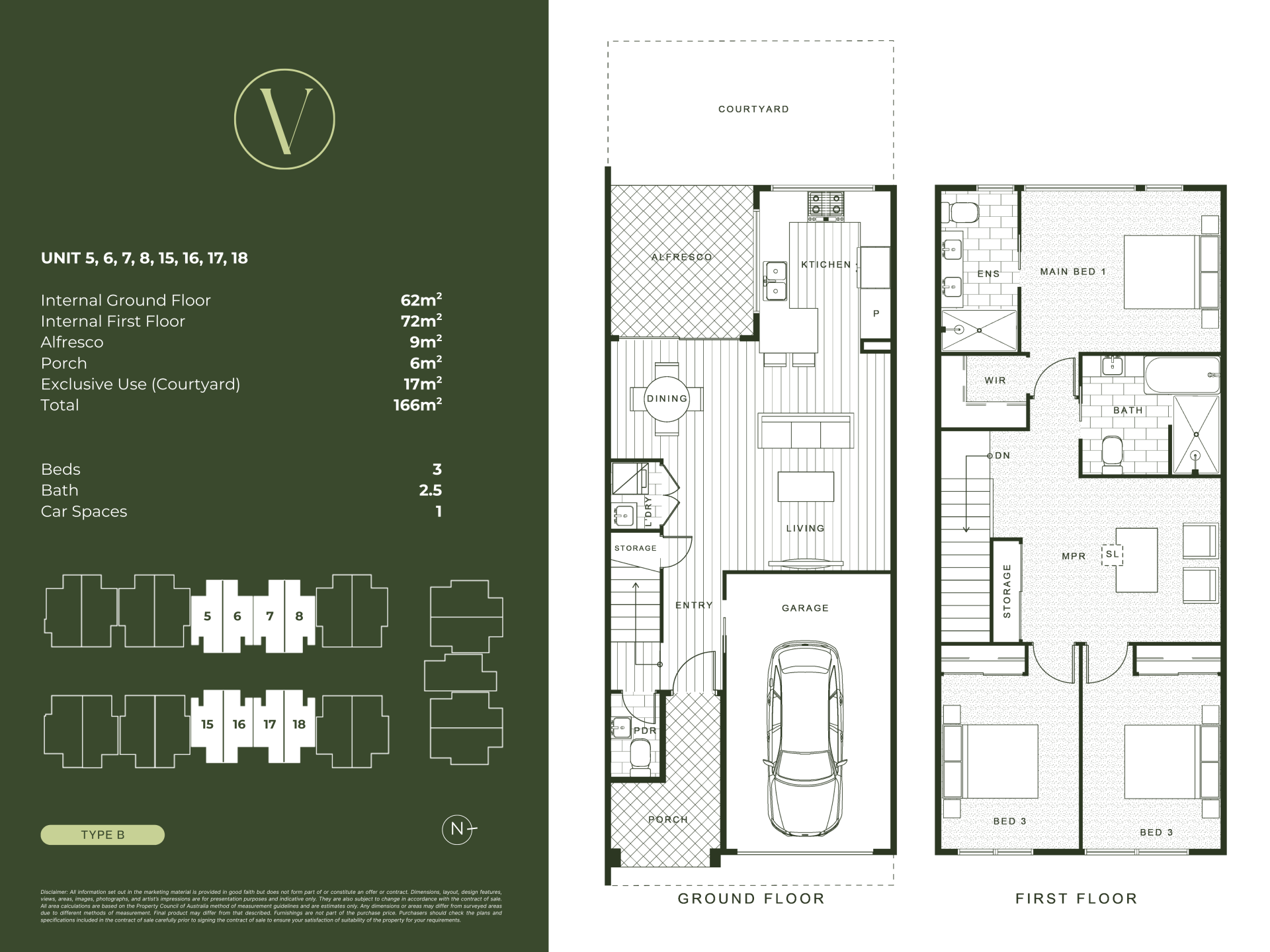 Vale Townhomes - Bray Park - Lot 8/316 Floorplan