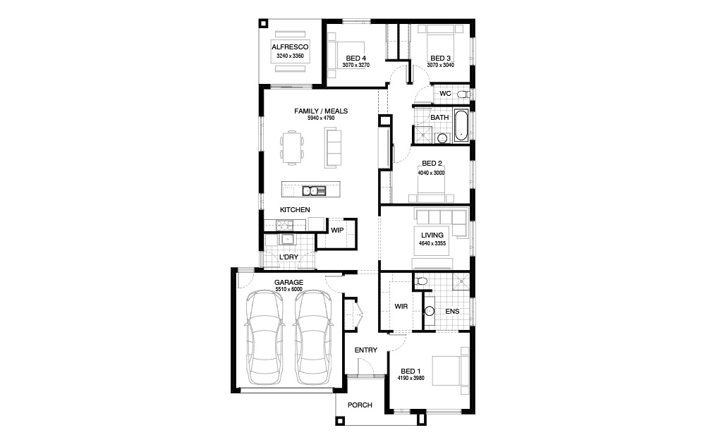 Verve Estate - Clyde North - Lot 723 Floorplan