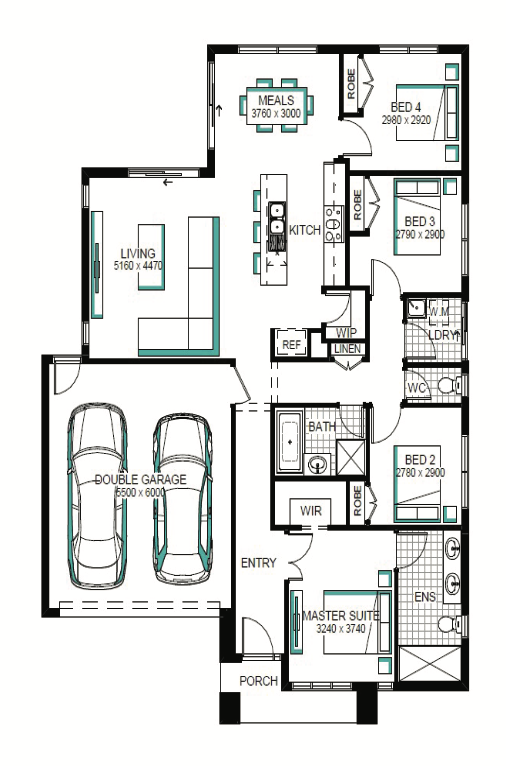 Verve Estate - Clyde North - Lot 726 Floorplan