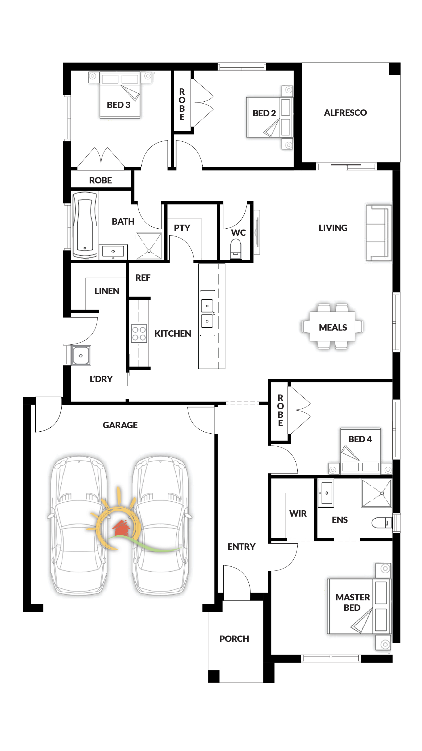 Verve Estate - Clyde North - Lot 733 Floorplan