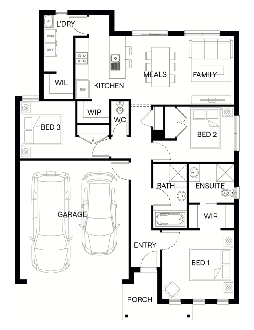 Verve Estate - Clyde North - Lot 749 Floorplan