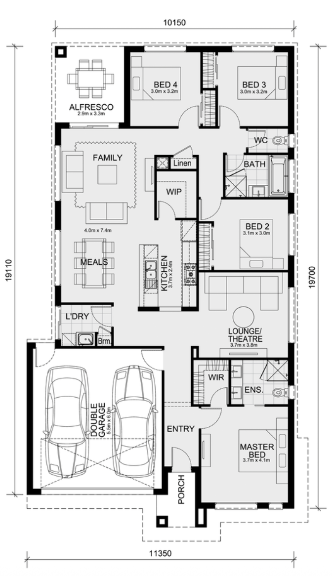 Verve Estate - Clyde North - Lot 750 Floorplan