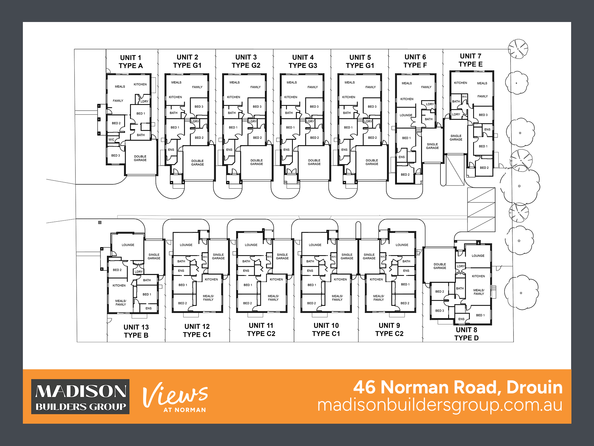 Views at Norman Estate - Drouin  - Lot 8 Masterplan