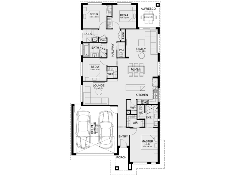 Wallara Waters Estate - Wallan - Lot 2214 Floorplan
