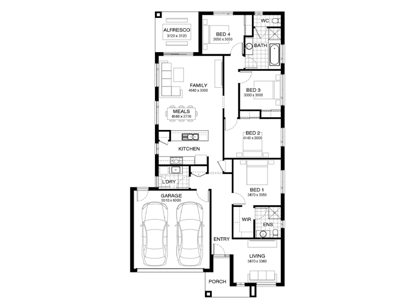 Wallara Waters Estate - Wallan - Lot Lot. 2214 Floorplan