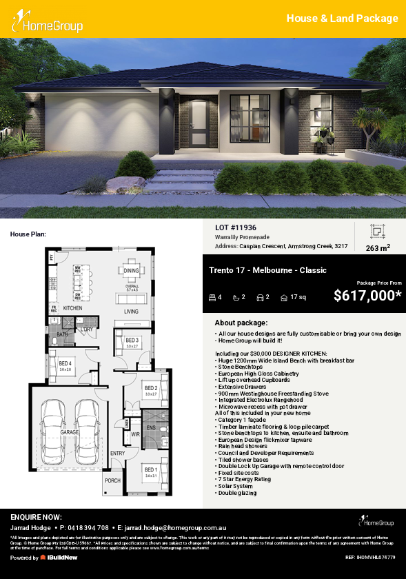 Warralily Estate - Armstrong Creek - Lot 11936