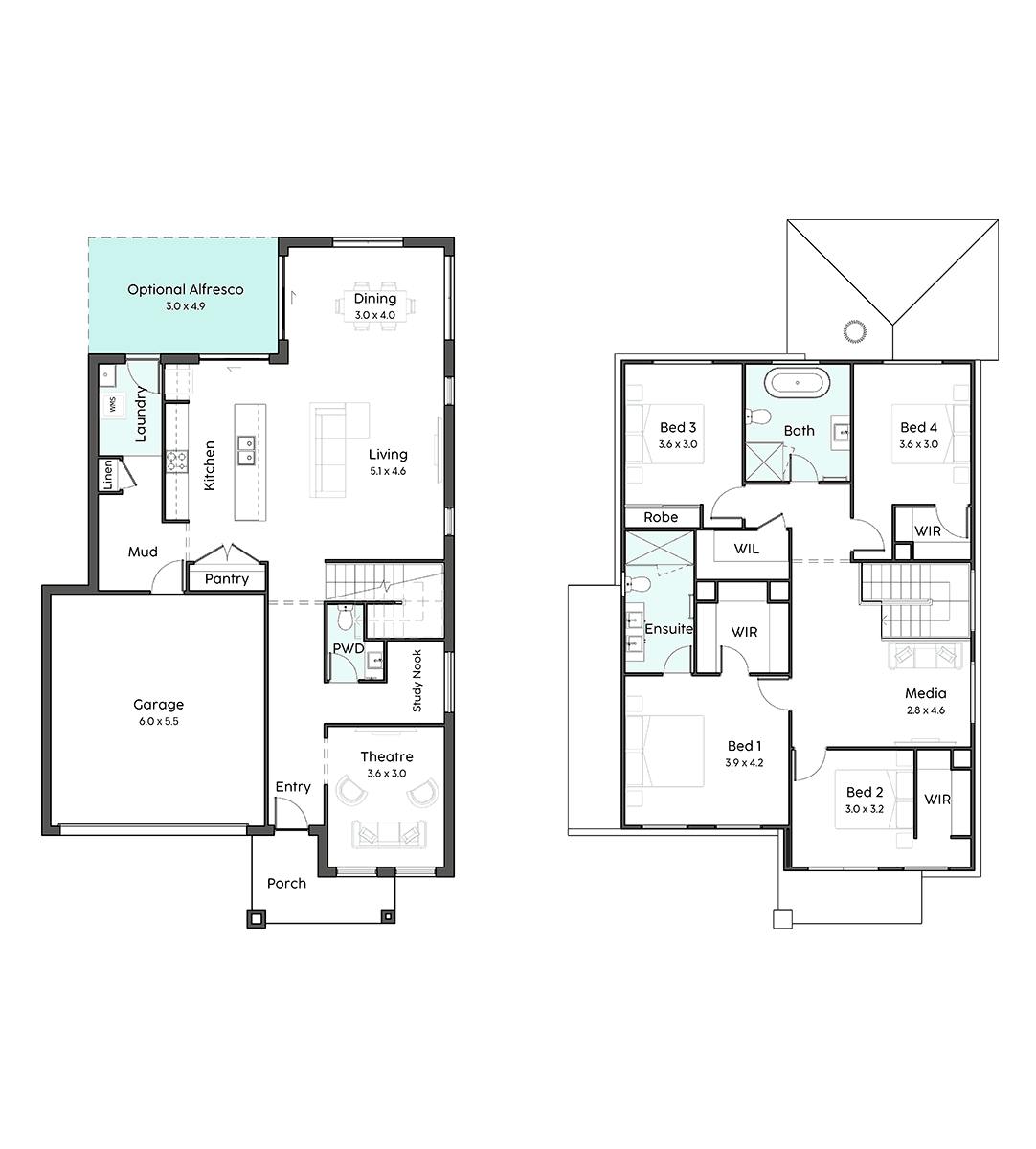 Watagan Park Estate - Cooranbong - Lot 1303 Floorplan