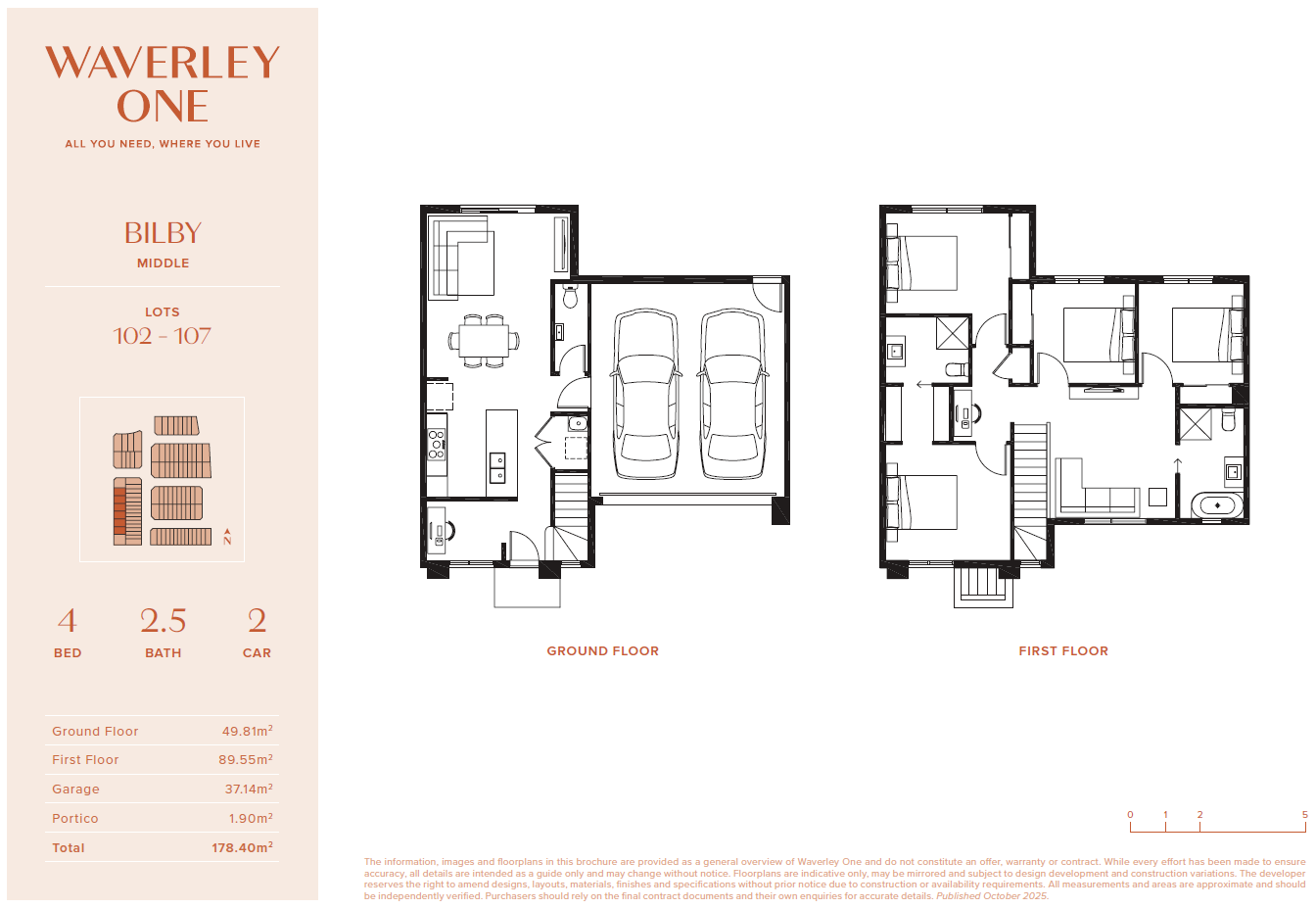 Waverley One Estate - Wantirna South - Lot 107 Floorplan