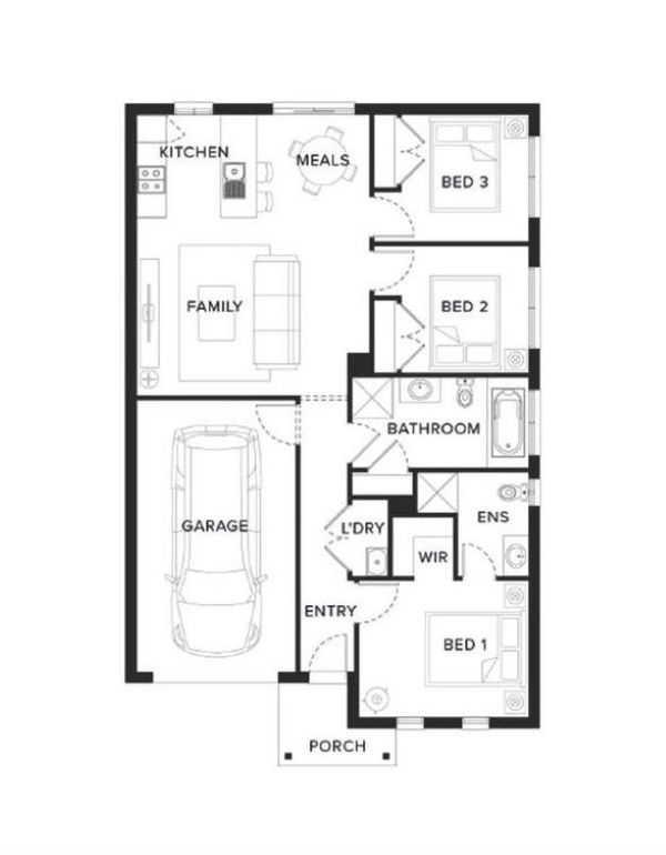 WestWood Estate - Fraser Rise - Lot 1538 Floorplan