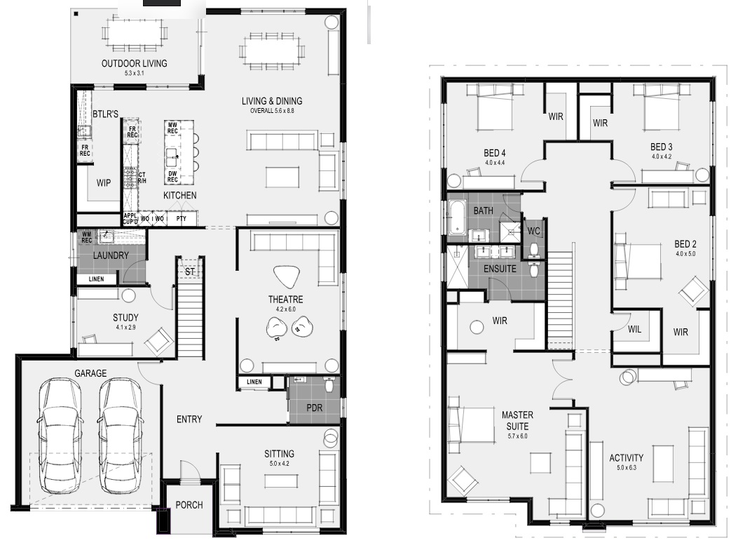 Willow Estate - Gisborne - Lot 1545 Floorplan