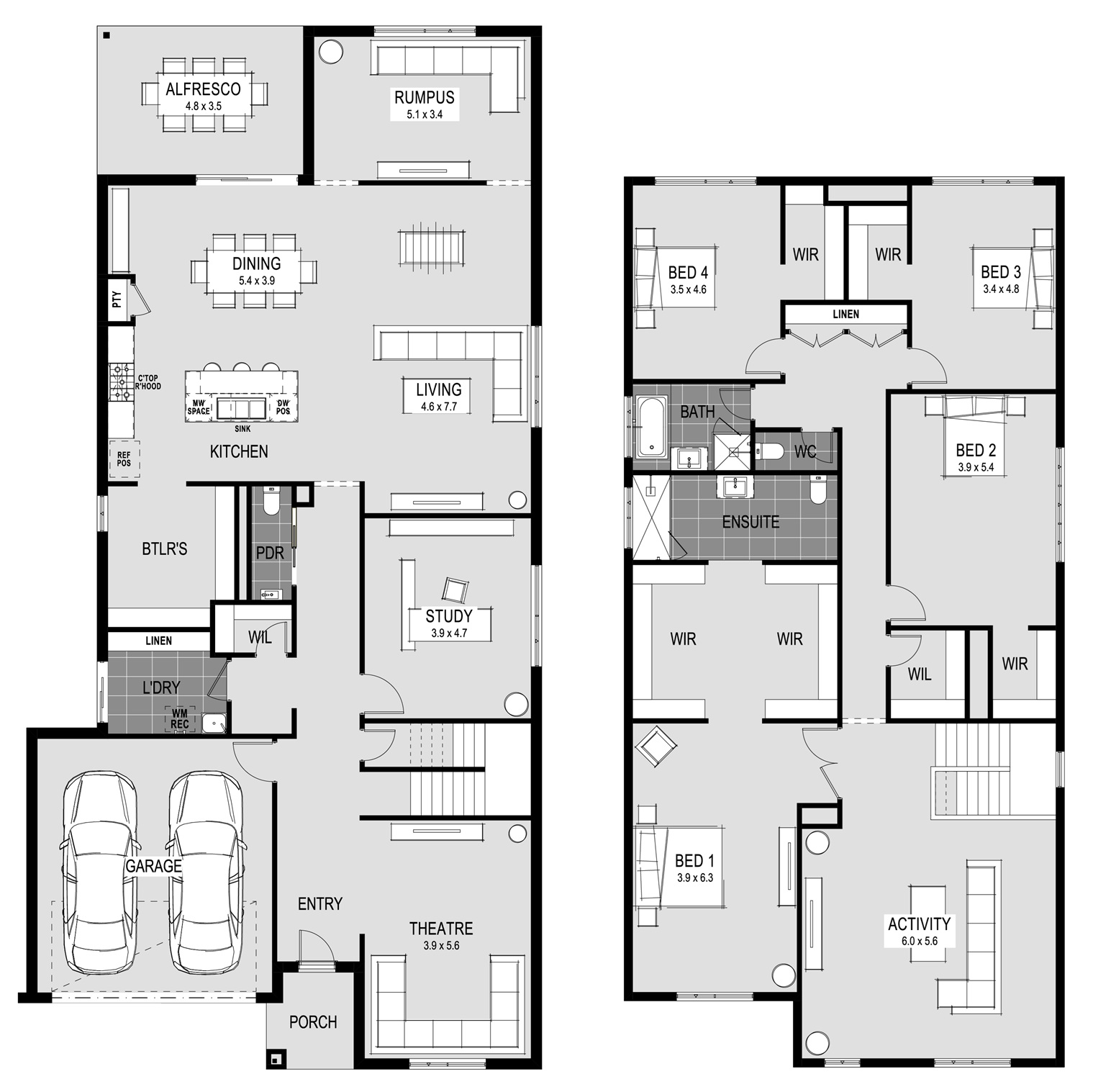 Willow Estate - Gisborne - Lot 1545 Floorplan