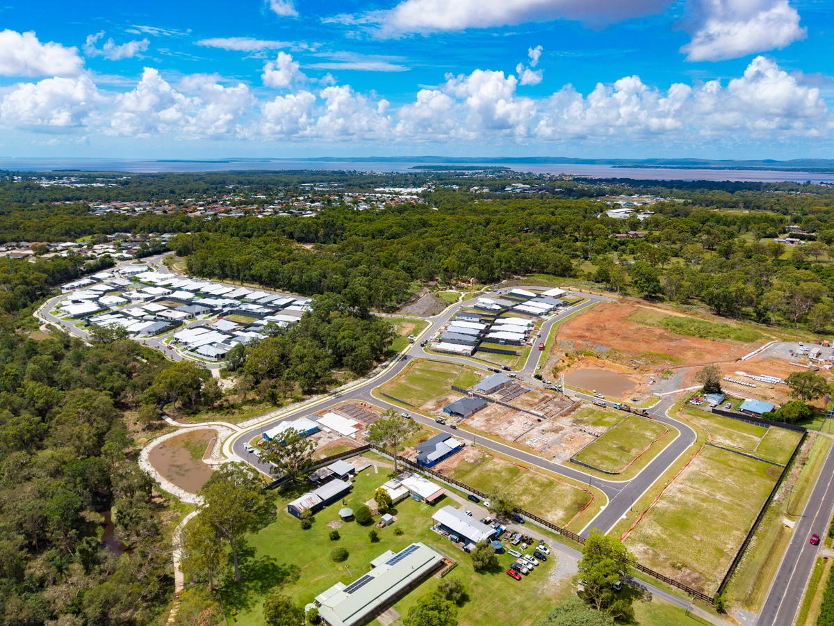 Woodbury Estate - Victoria Point - Lot 142 Aerial