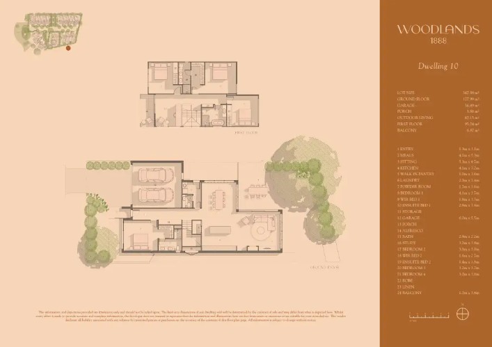 Woodlands 1888 Estate - Briar Hill - Lot 10