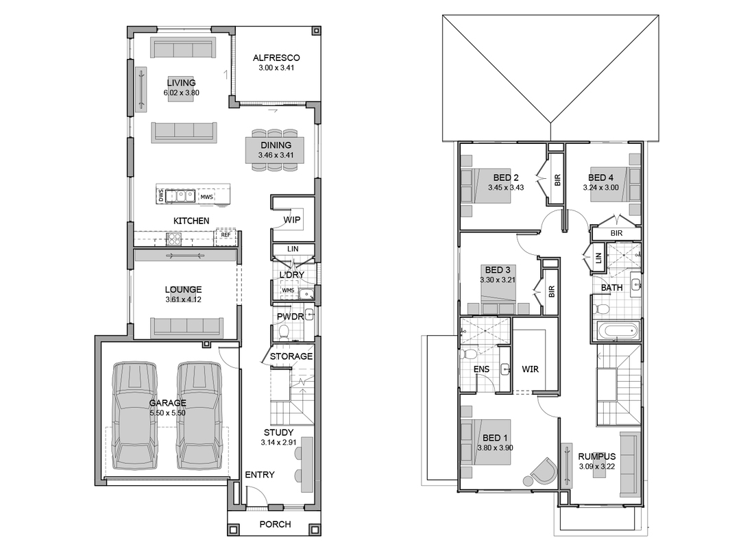 Woodlands Estate - Vineyard - Lot 301 Floorplan