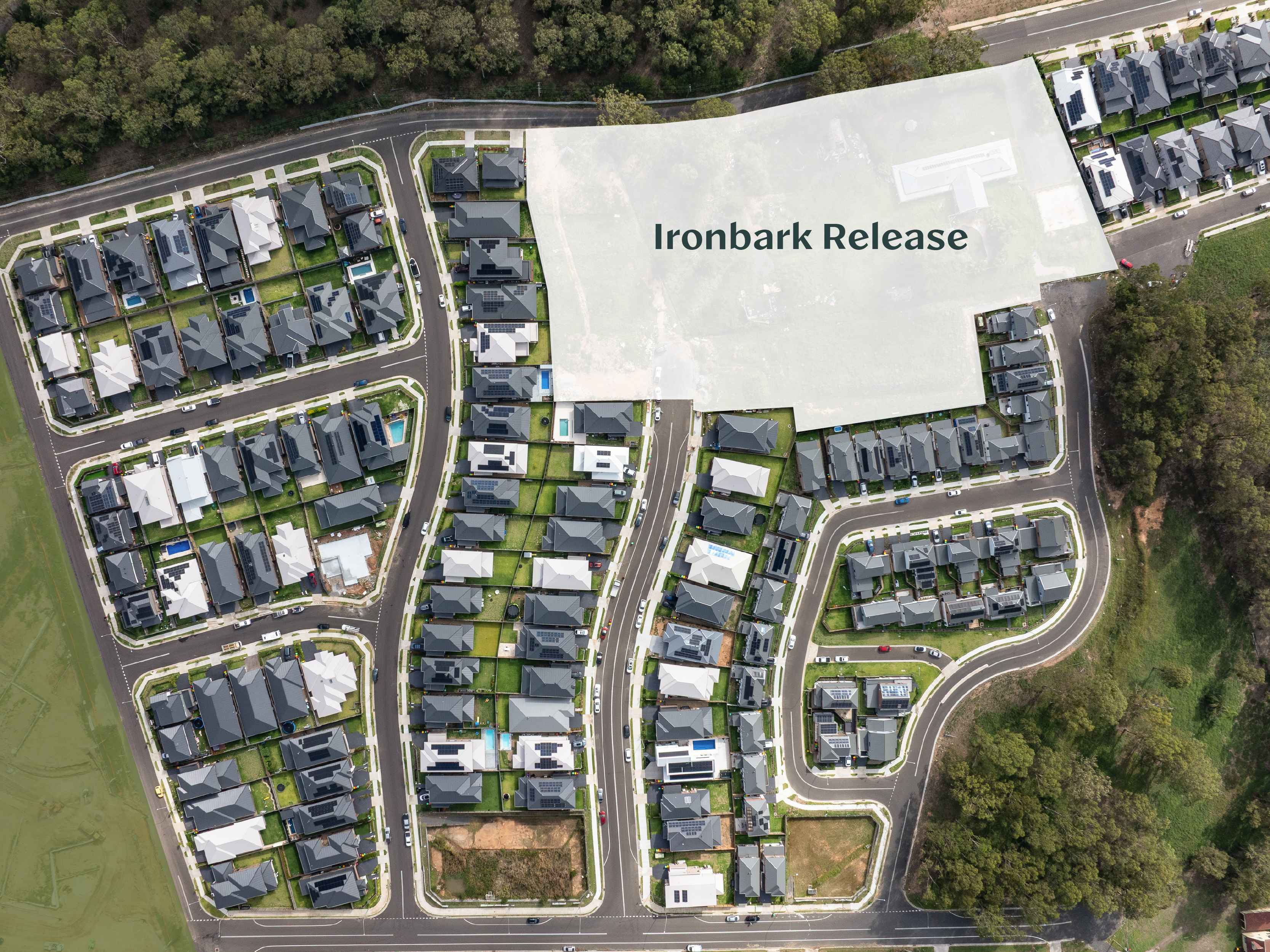 Woodlands Estate - Vineyard - Lot 301 Aerial