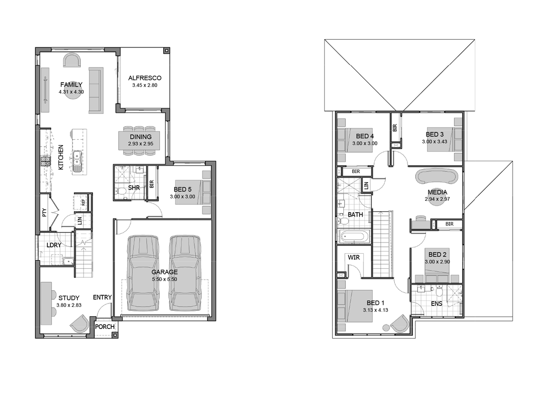 Woodlands Estate - Vineyard - Lot 308 Floorplan