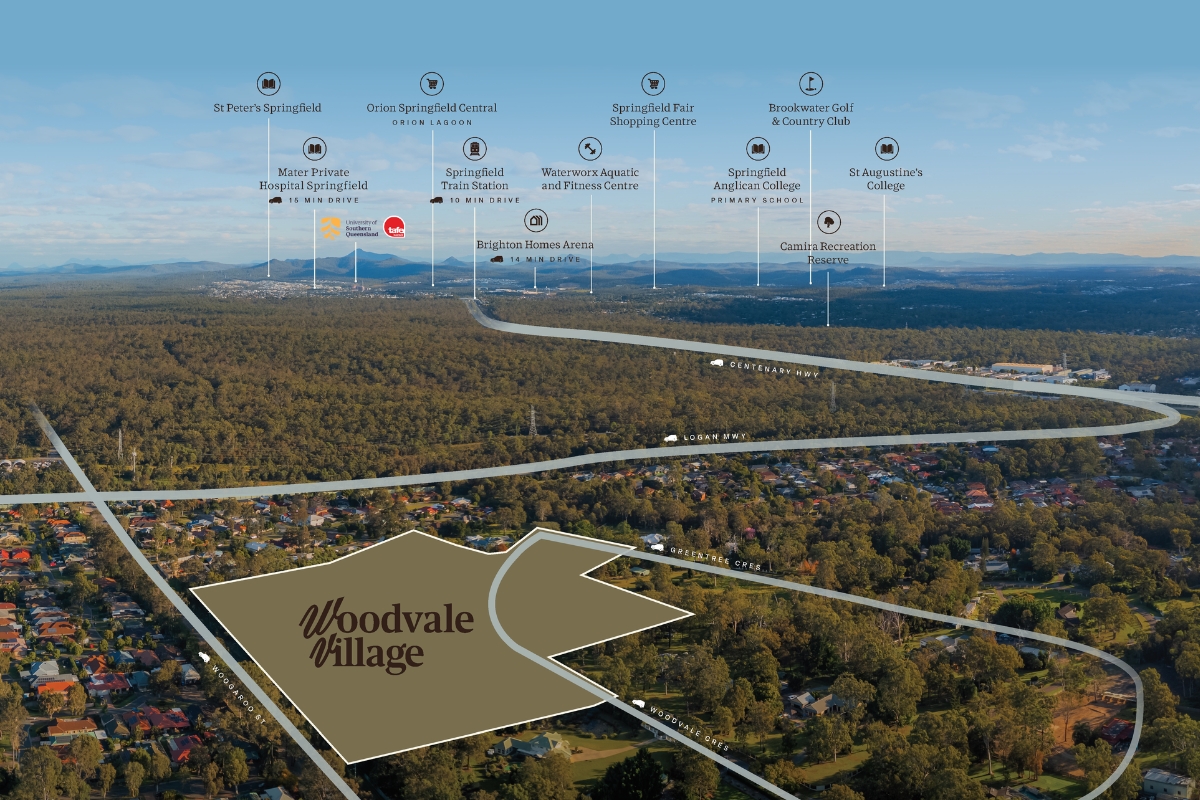 Woodvale Village - Forest Lake - Lot 6 Aerial