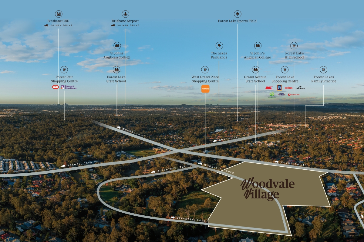 Woodvale Village - Forest Lake - Lot 6 Aerial