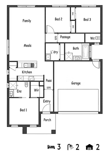 Lot 1311 Maplewood Estate Floorplan