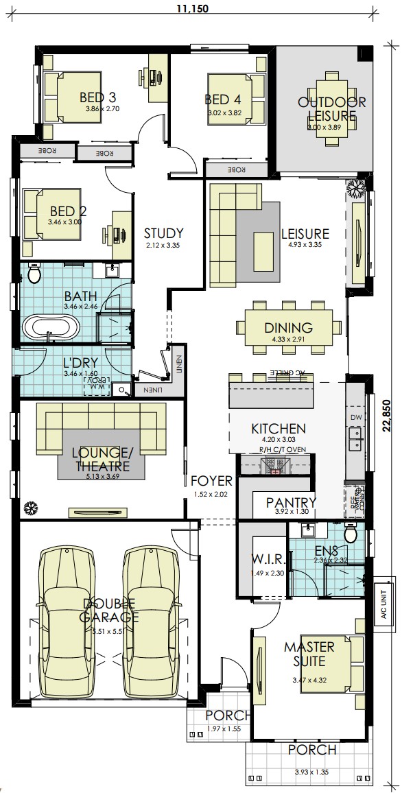 bronx Floorplan