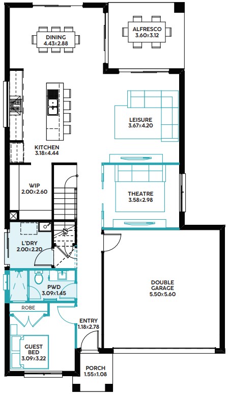 gf-v12 Floorplan