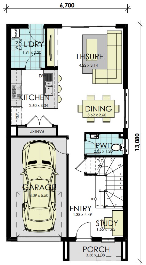 gf-v19 Floorplan