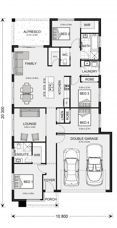 Lot TBA New Road Floorplan