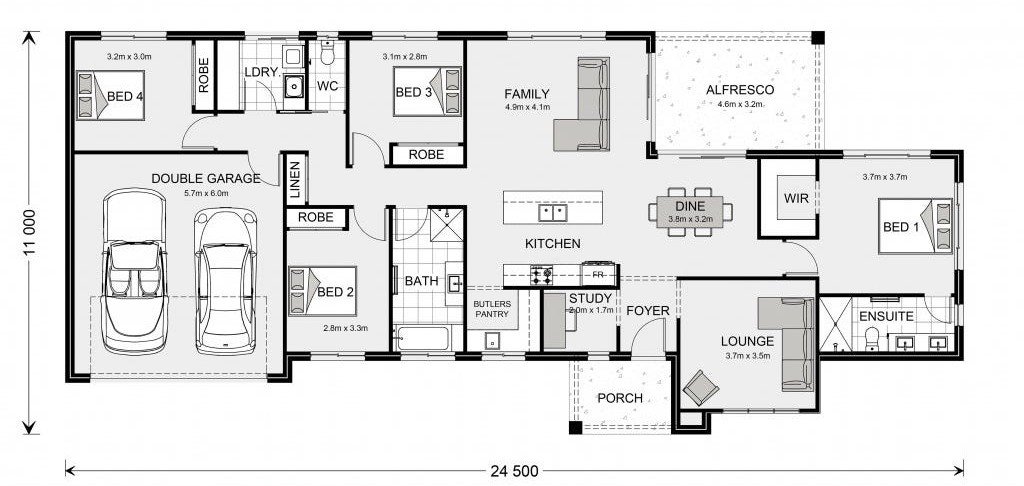 Lot XXX Laidley - Plainland Road Floorplan