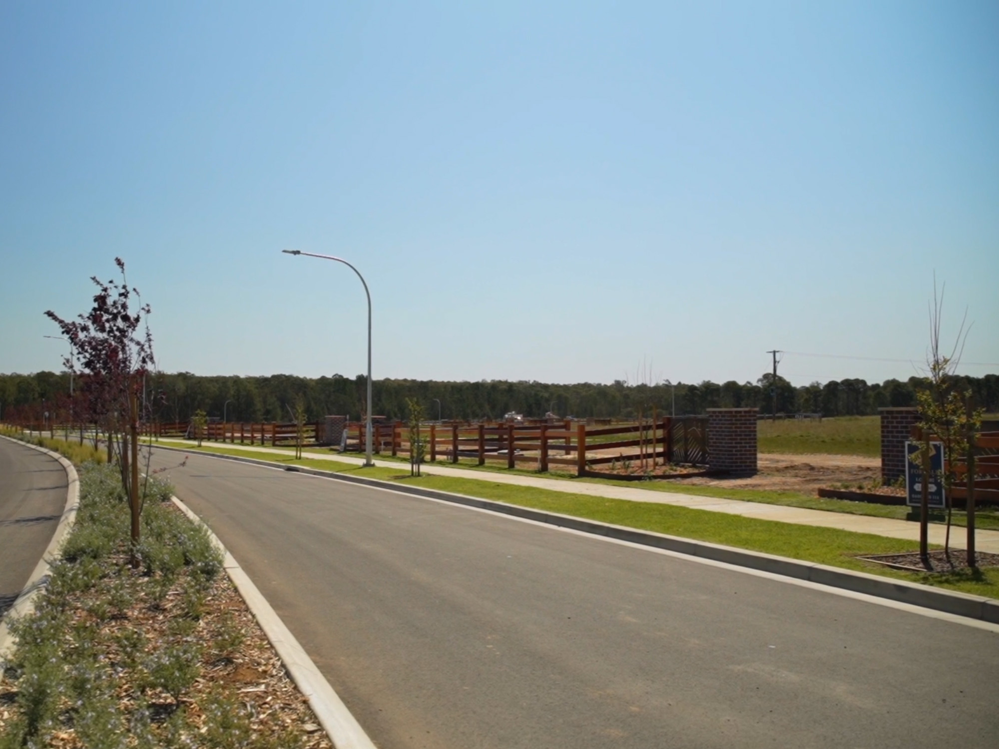 ARIA Hunter Valley Estate - Rothbury - Lot 212 Streetscape