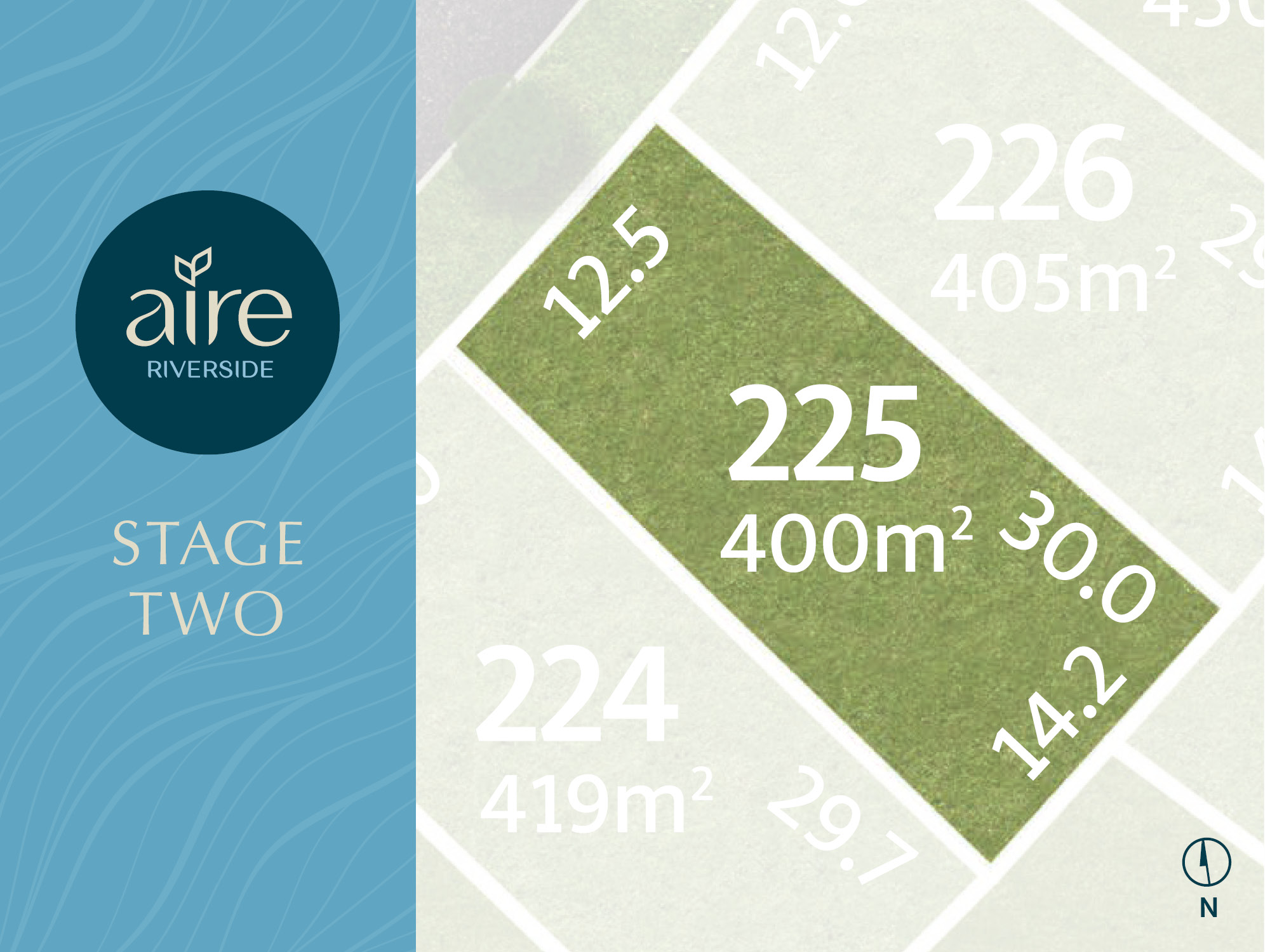 Aire Riverside Estate - Lilywood - Lot 225 Location Map