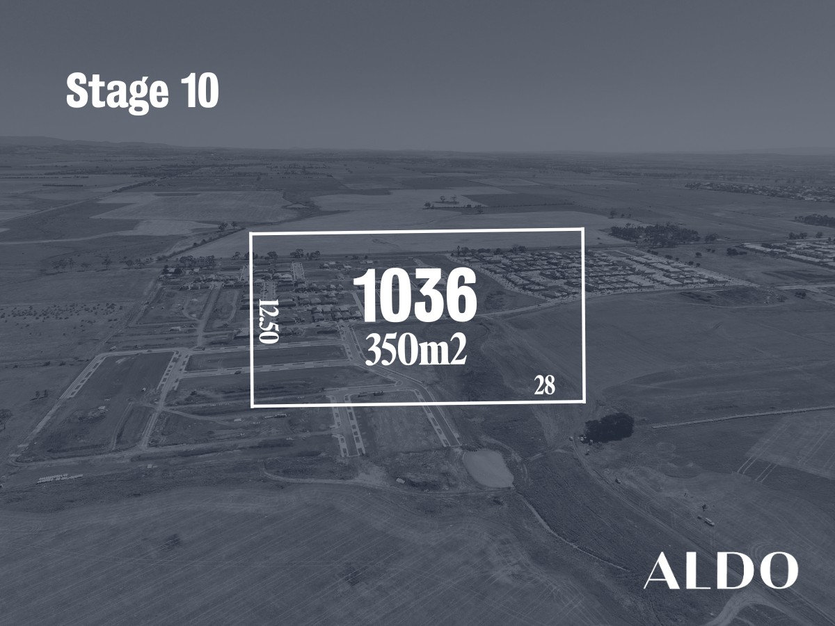 Aldo Estate - Fraser Rise - Lot 1036