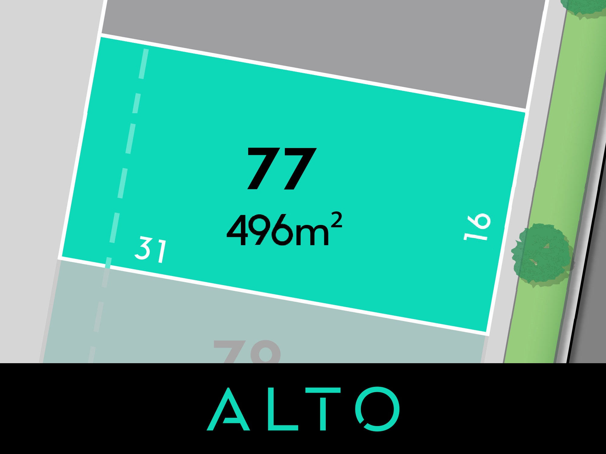 Alto Ballarat Estate - Winter Valley - Lot 77 Masterplan