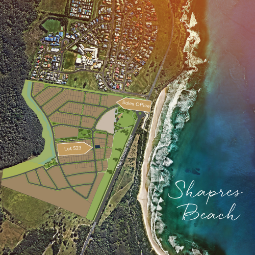 Aureus Estate - Skennars Head - Lot 523 Masterplan