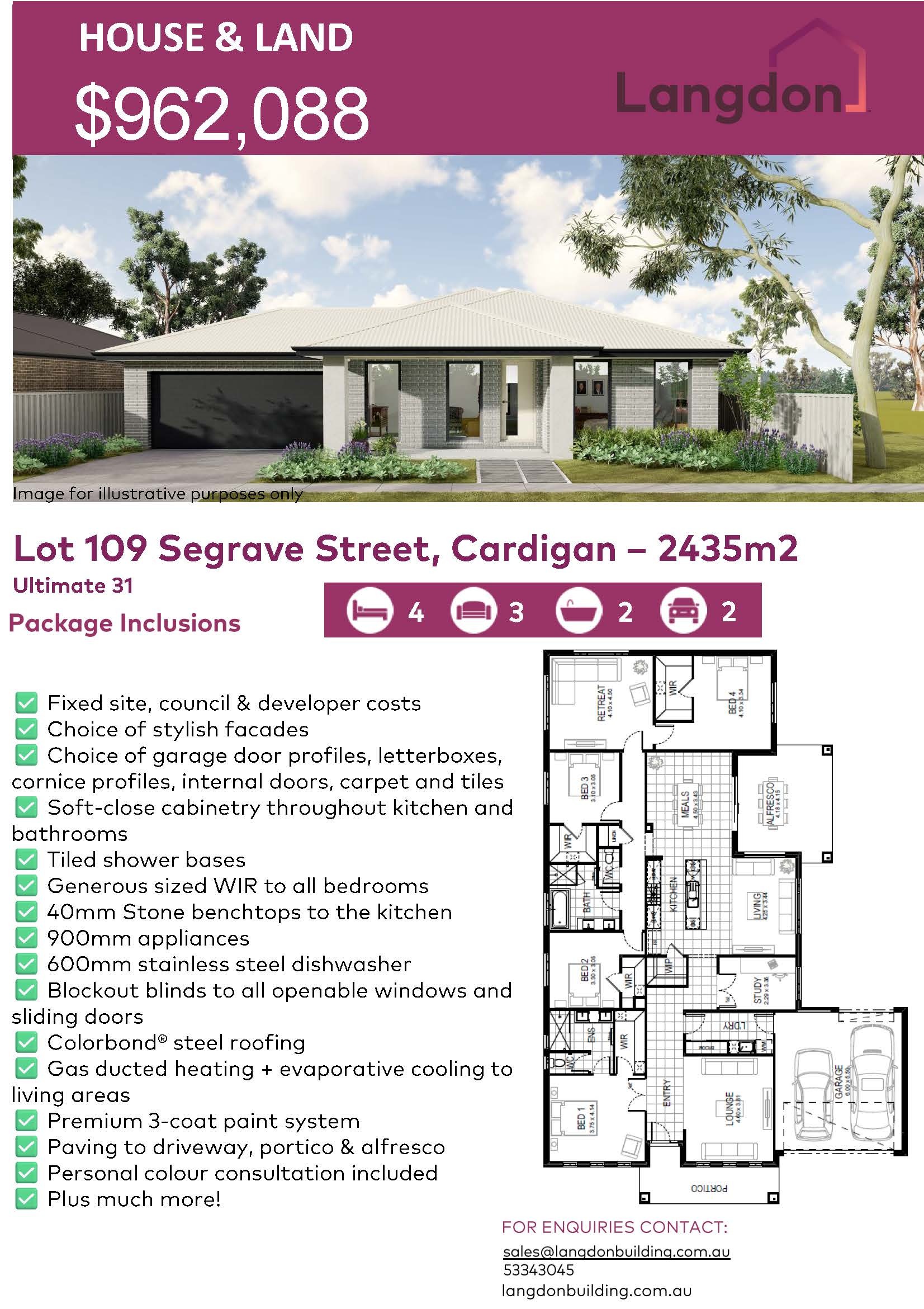 Avenue Hill Estate - Cardigan - Lot 109